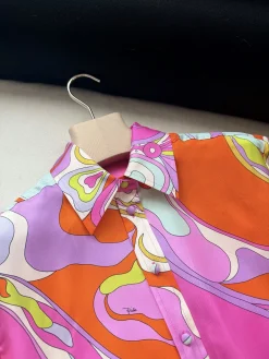 Alternative view of PUCCI Shirts Silk Twill Orange-Pink-Purple-Green-White 36-42 F15202609062366
