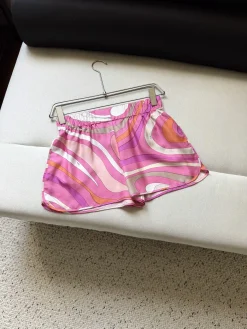 Alternative view of PUCCI Shorts Silk Pink-Orange-White 36-42 C25202609062413