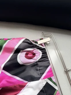 Alternative view of PUCCI Shorts Silk Twill Pink-Black 36-42 C25202609063508