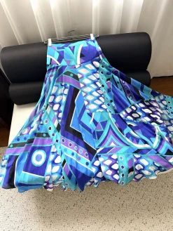 PUCCI Skirts Blue-Purple S-L D15202609063522
