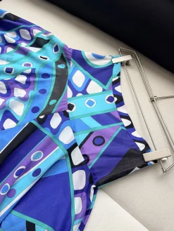 Alternative view of PUCCI Skirts Blue-Purple S-L D15202609063522