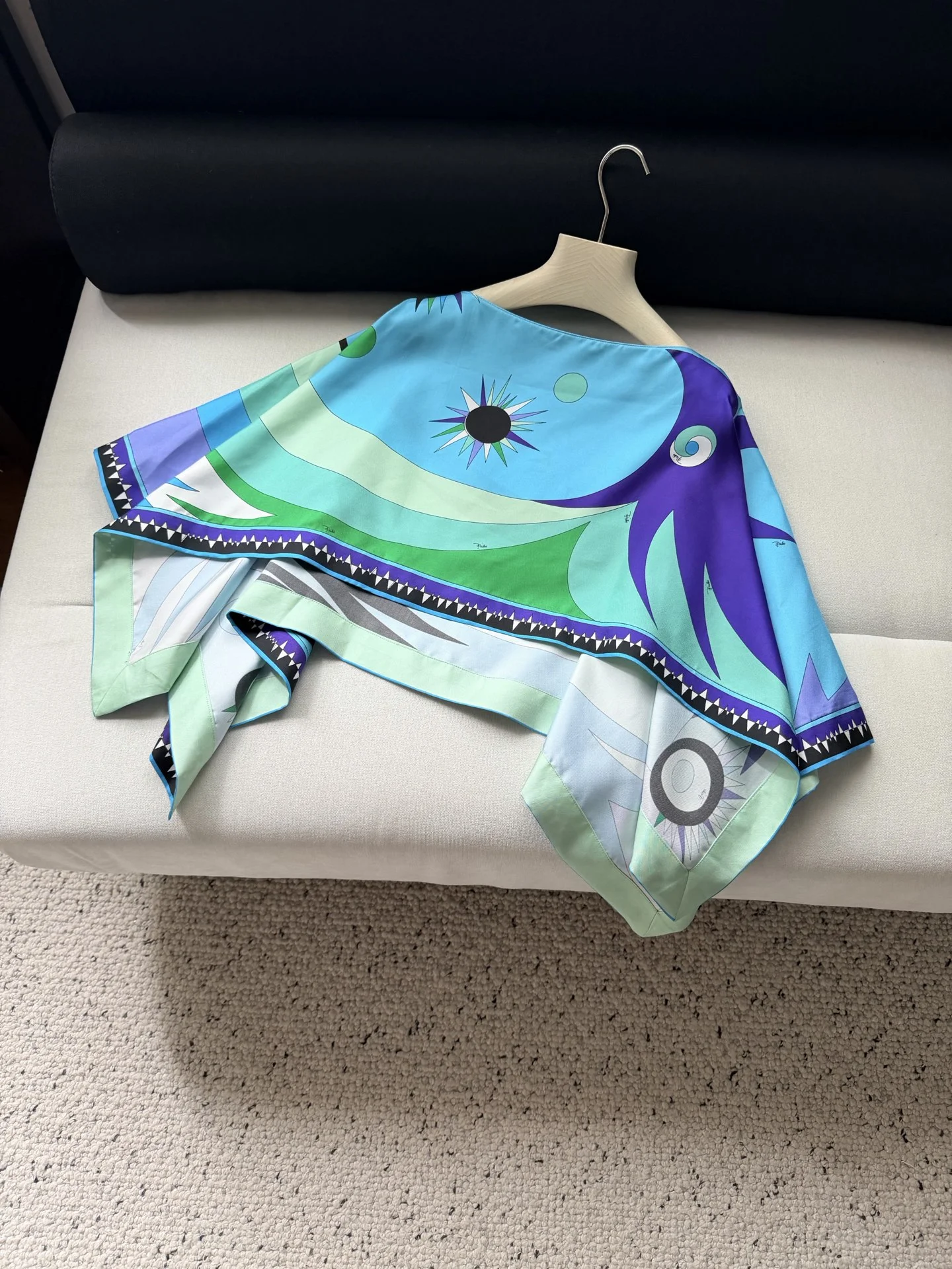 PUCCI Skirts Silk Twill Blue-Green 36-42 A020202609062445