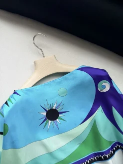 Alternative view of PUCCI Skirts Silk Twill Blue-Green 36-42 A020202609062445