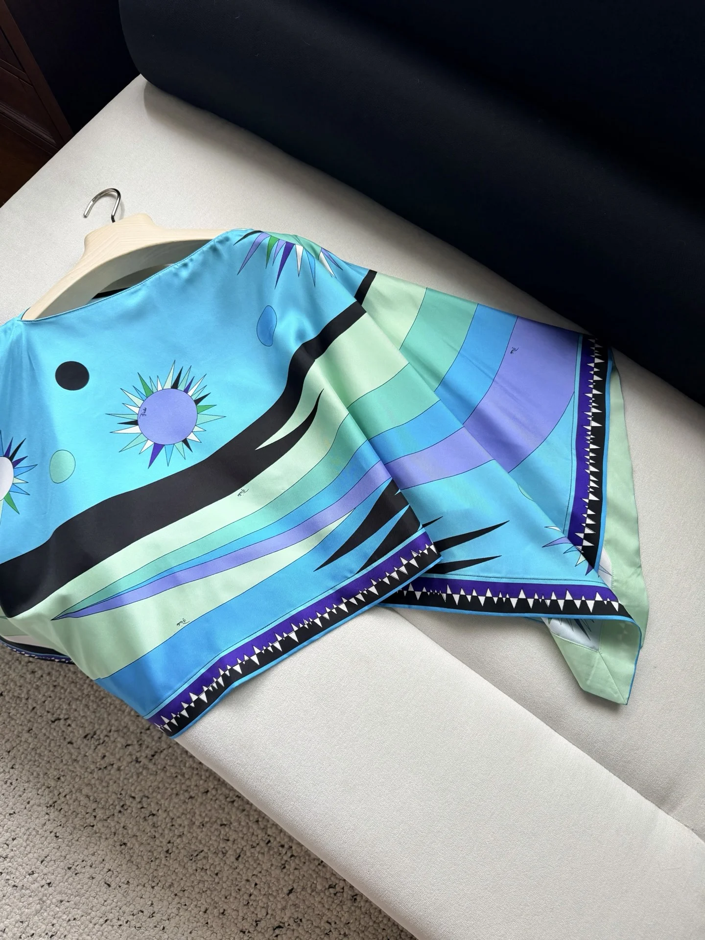 PUCCI Skirts Silk Twill Blue-Green 36-42 A020202609062445 - Image 7