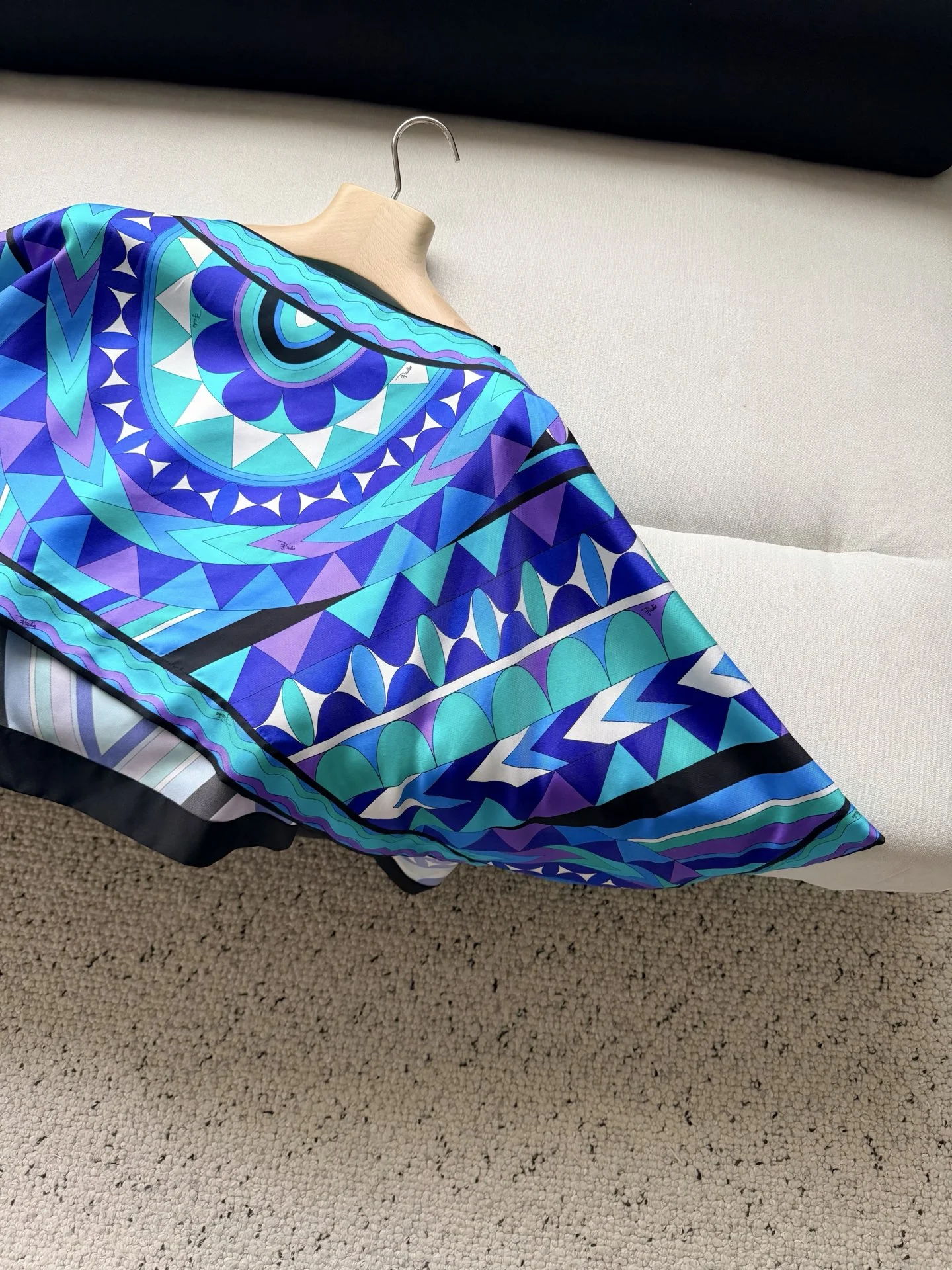 PUCCI Skirts Silk Twill Blue-Purple 36-42 A020202609063525 - Image 3