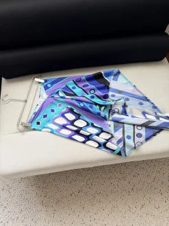 PUCCI Skirts Silk Twill Purple-Blue-White-Black One Size E15202609063519