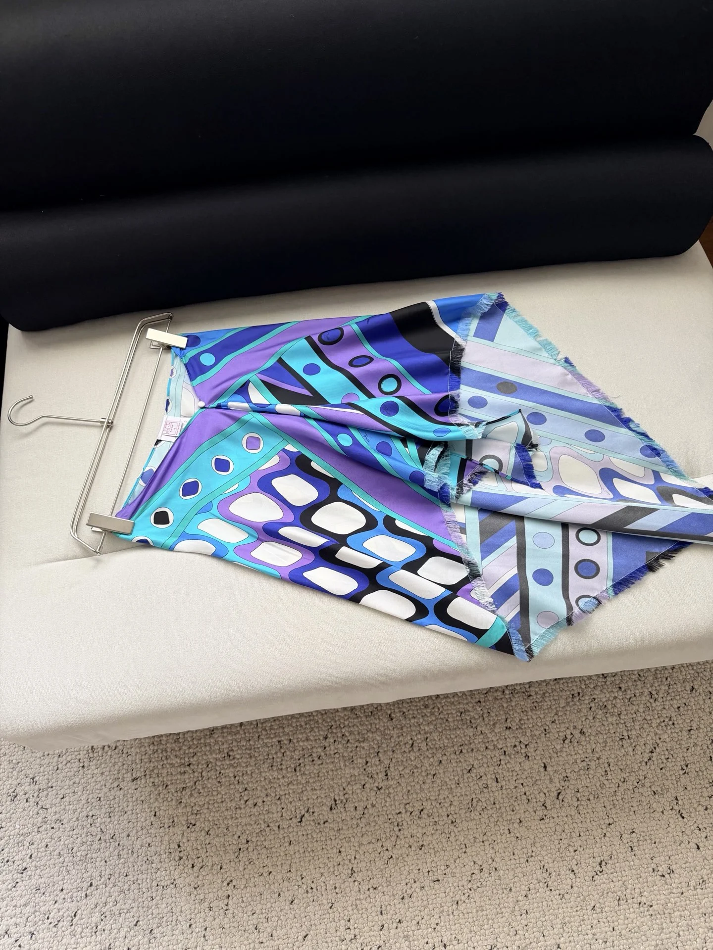 PUCCI Skirts Silk Twill Purple-Blue-White-Black One Size E15202609063519