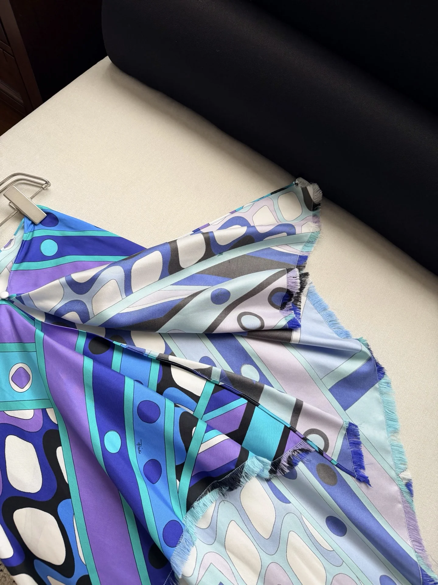 PUCCI Skirts Silk Twill Purple-Blue-White-Black One Size E15202609063519 - Image 5