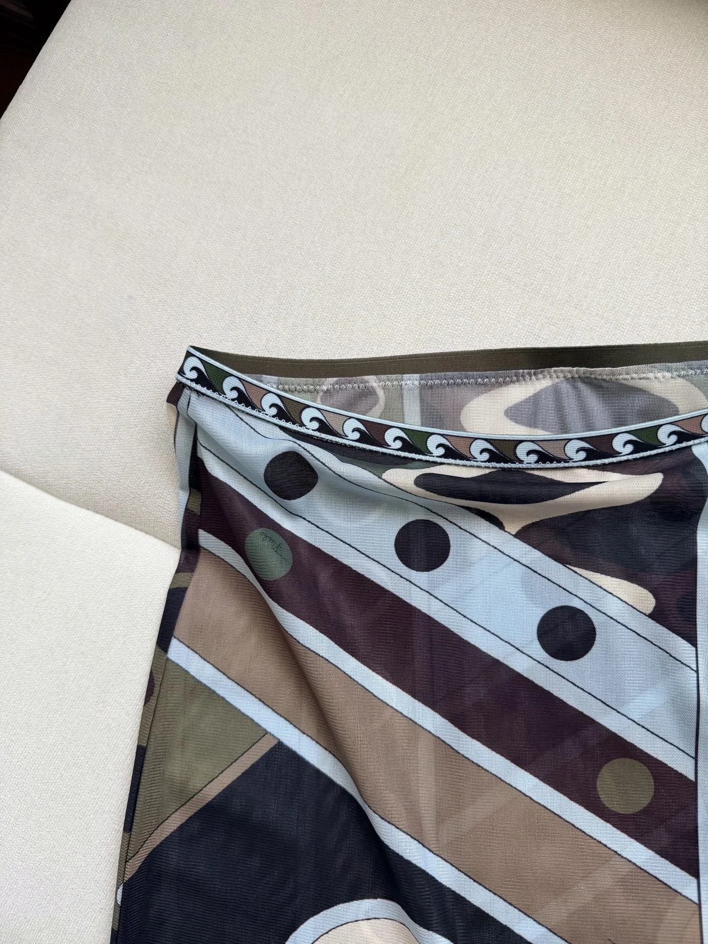 PUCCI Skirts Tulle Brown-Blue 36-42 B15202609060956 - Image 3