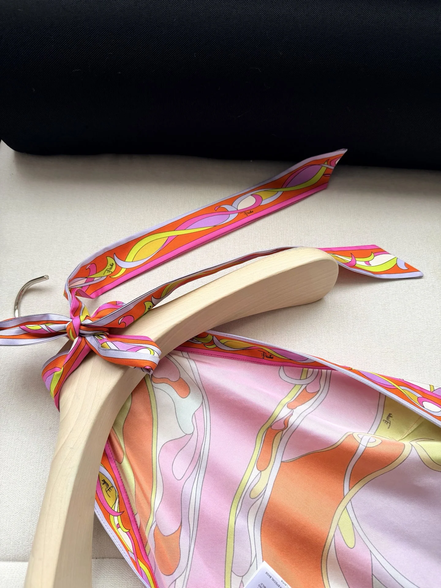 PUCCI Swimwear Silk Twill Pink-Orange-Yellow-Purple One Size C25202609062403 - Image 3