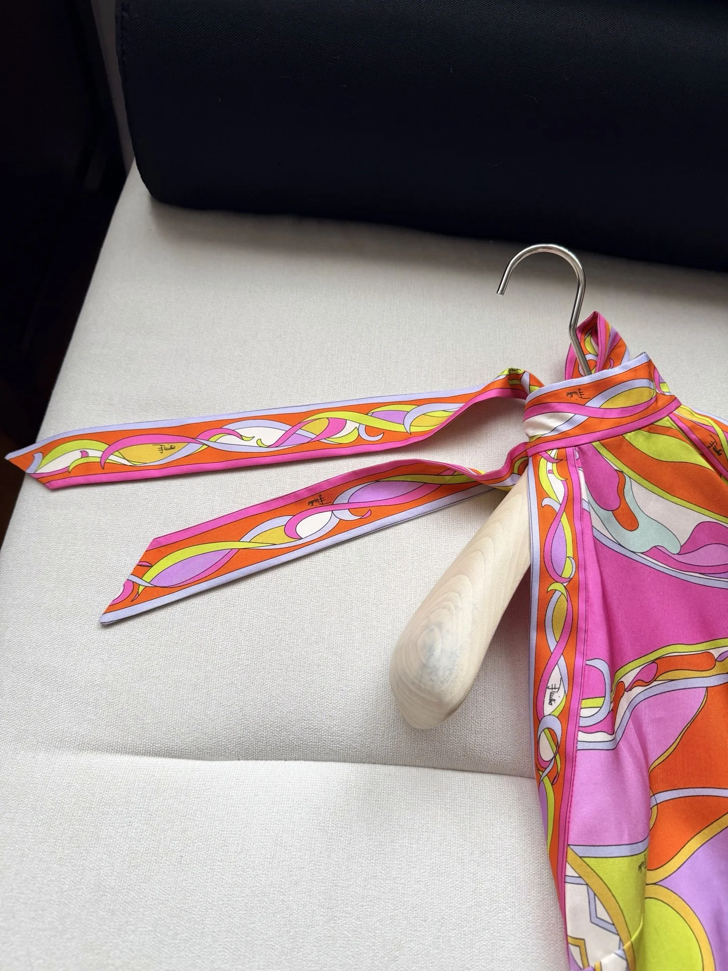 PUCCI Swimwear Silk Twill Pink-Orange-Yellow-Purple One Size C25202609062403 - Image 5