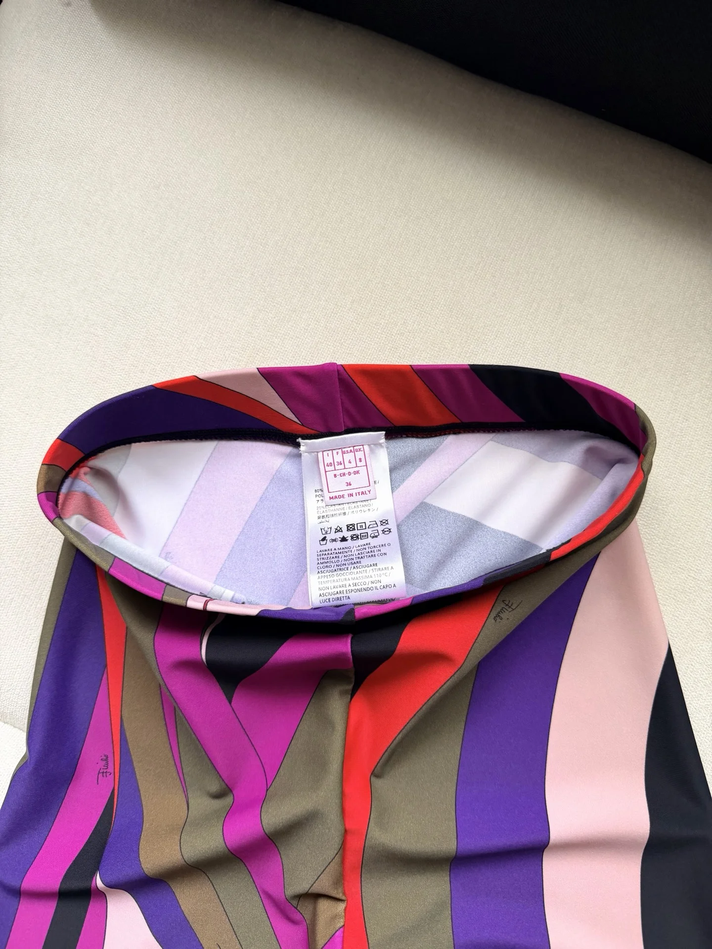 PUCCI Trousers Lycra Purple-Pink-Red-Black-Brown-White 36-42 C25202609060970 - Image 8