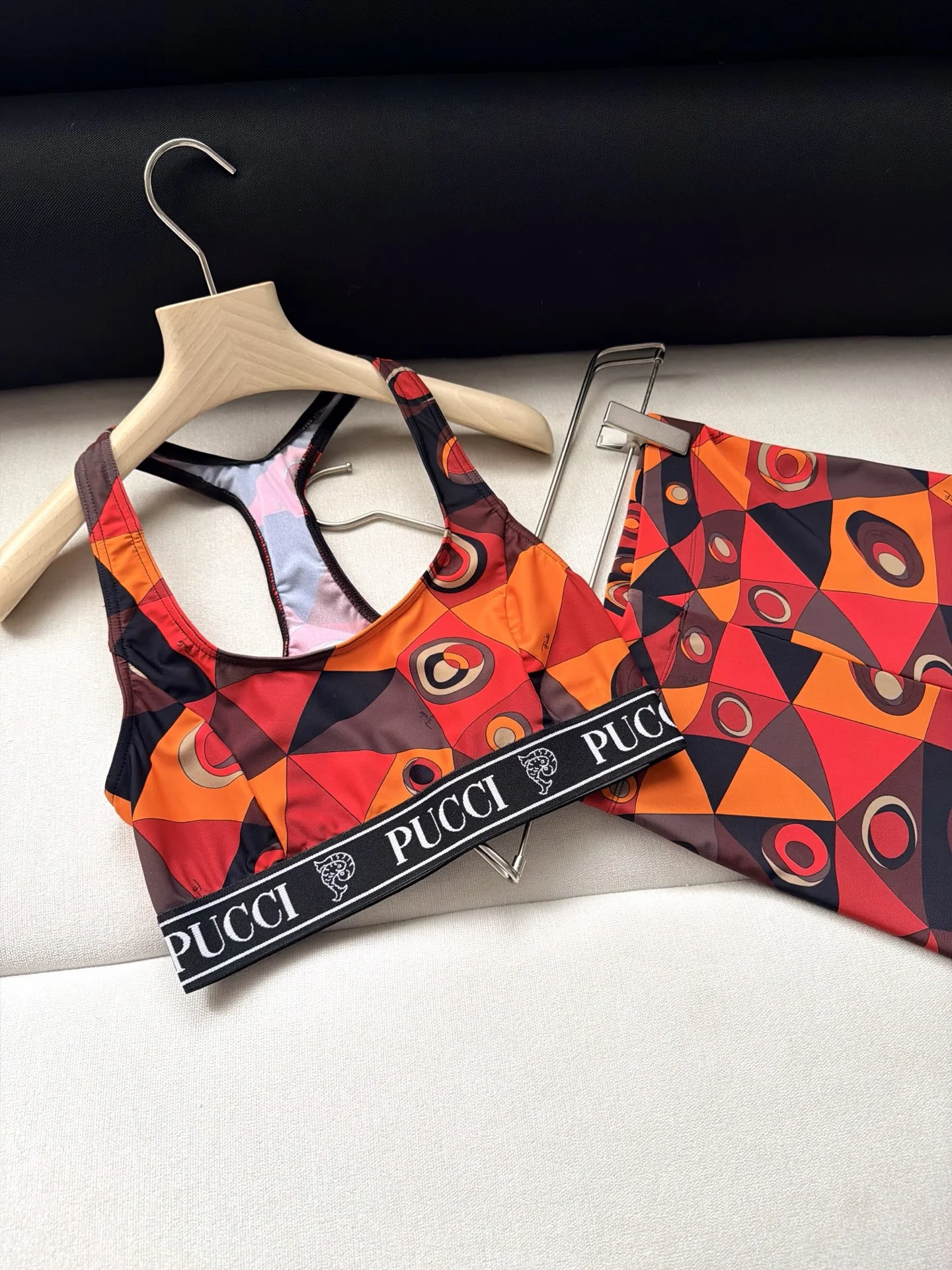 PUCCI Trousers Lycra Red-Orange-Black 36-42 C25202609060965 - Image 5