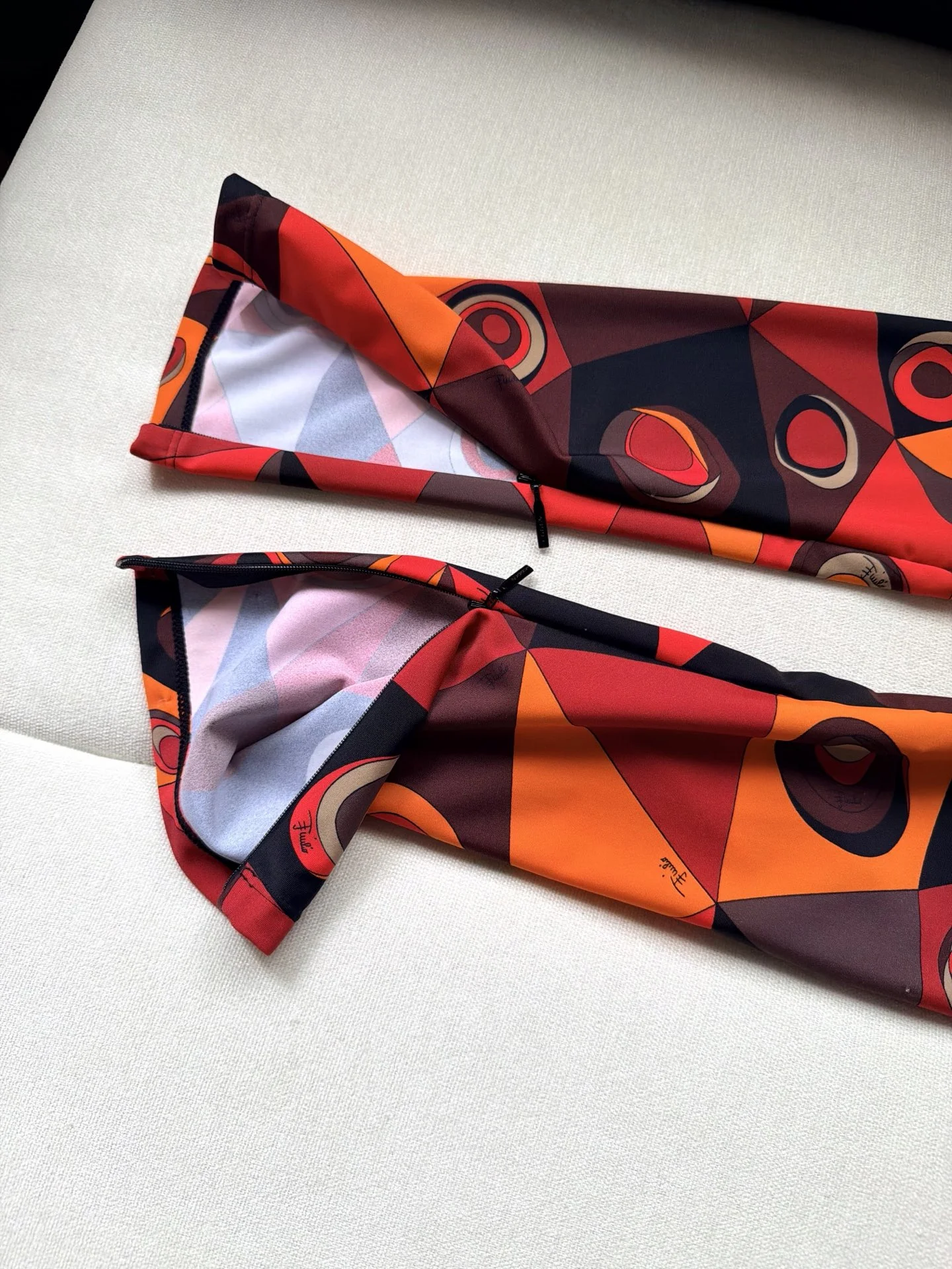 PUCCI Trousers Lycra Red-Orange-Black 36-42 C25202609060965 - Image 7