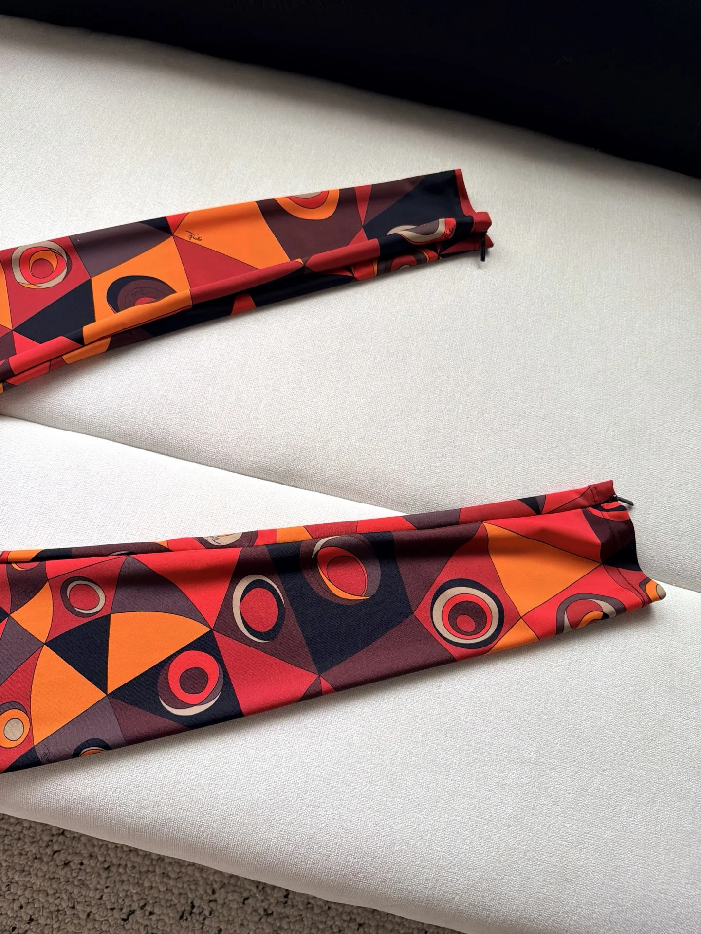 PUCCI Trousers Lycra Red-Orange-Black 36-42 C25202609060965 - Image 8