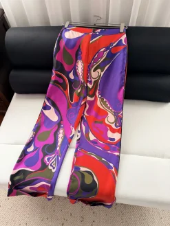 PUCCI Trousers Red-Purple-Green S-L E15202609063534