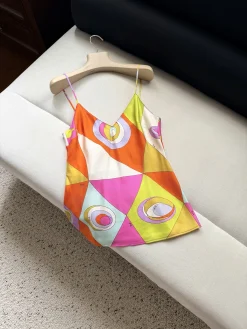 PUCCI Vests Orange-Pink-Yellow-Purple-White-Green S-L C25202609062431