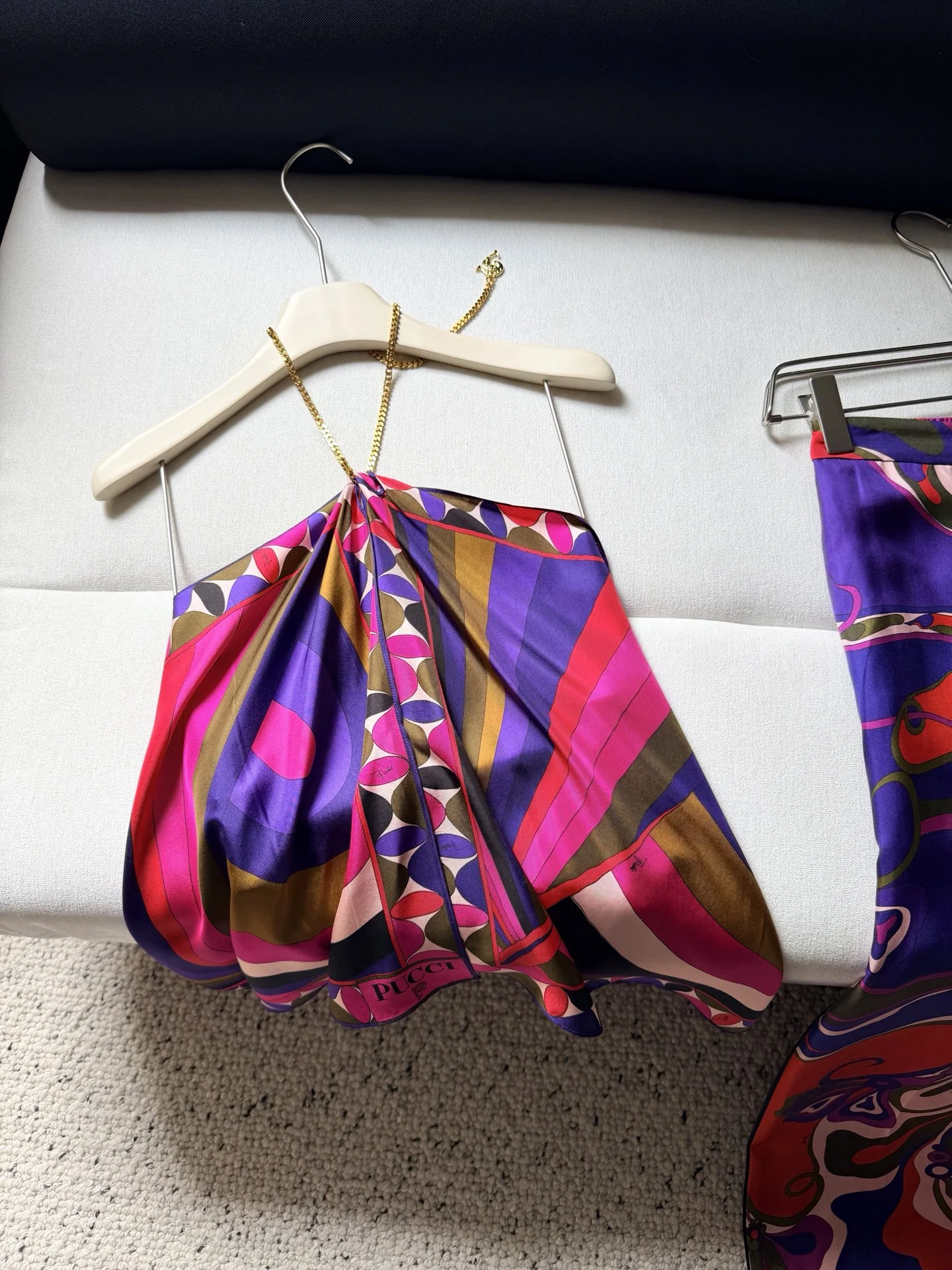 PUCCI Vests Silk Purple-Pink One Size C25202609060936