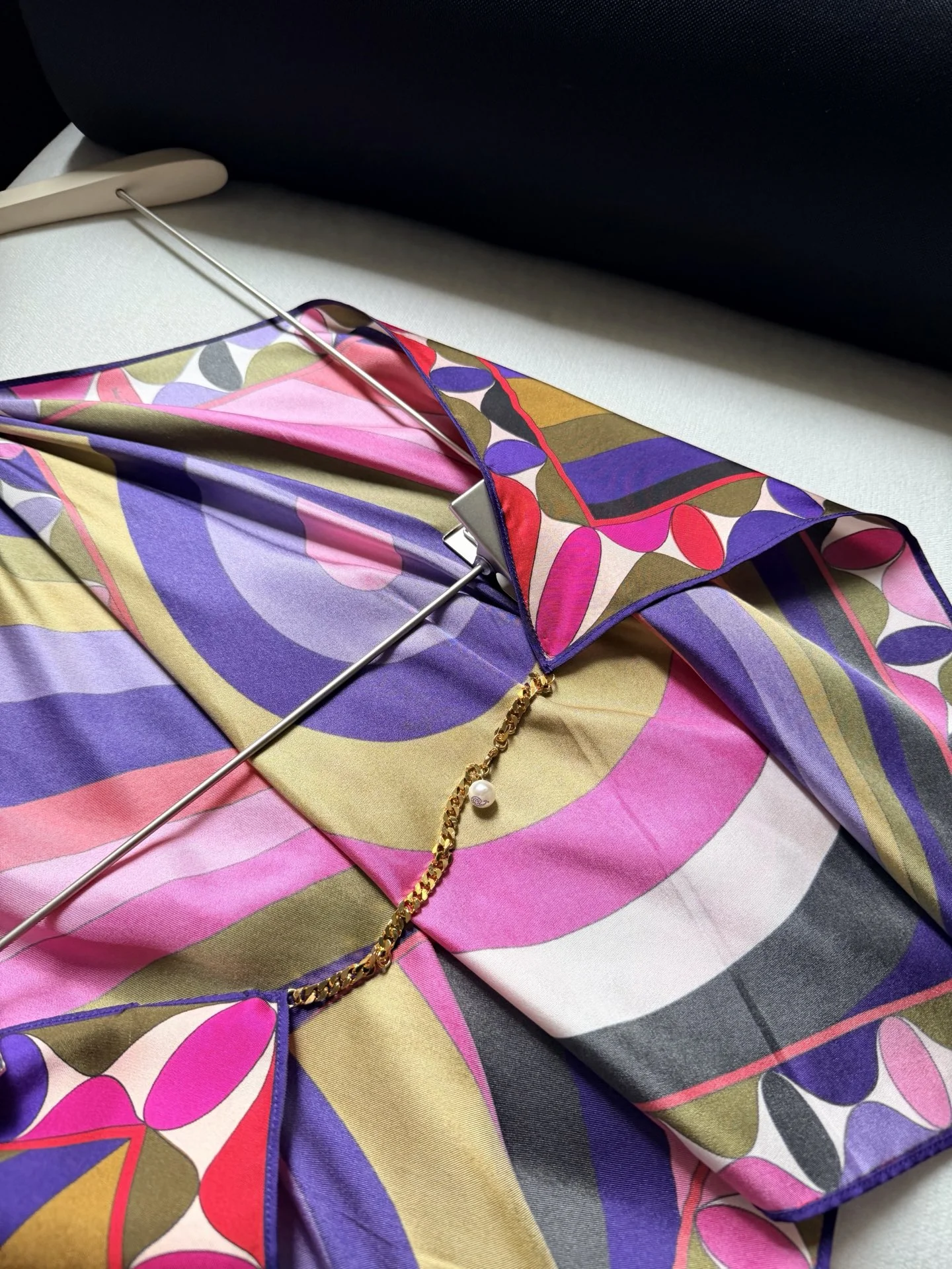 PUCCI Vests Silk Purple-Pink One Size C25202609060936 - Image 6