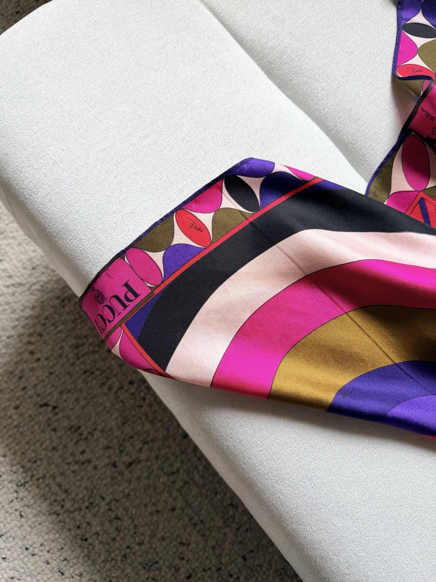 PUCCI Vests Silk Purple-Pink One Size C25202609060936 - Image 7