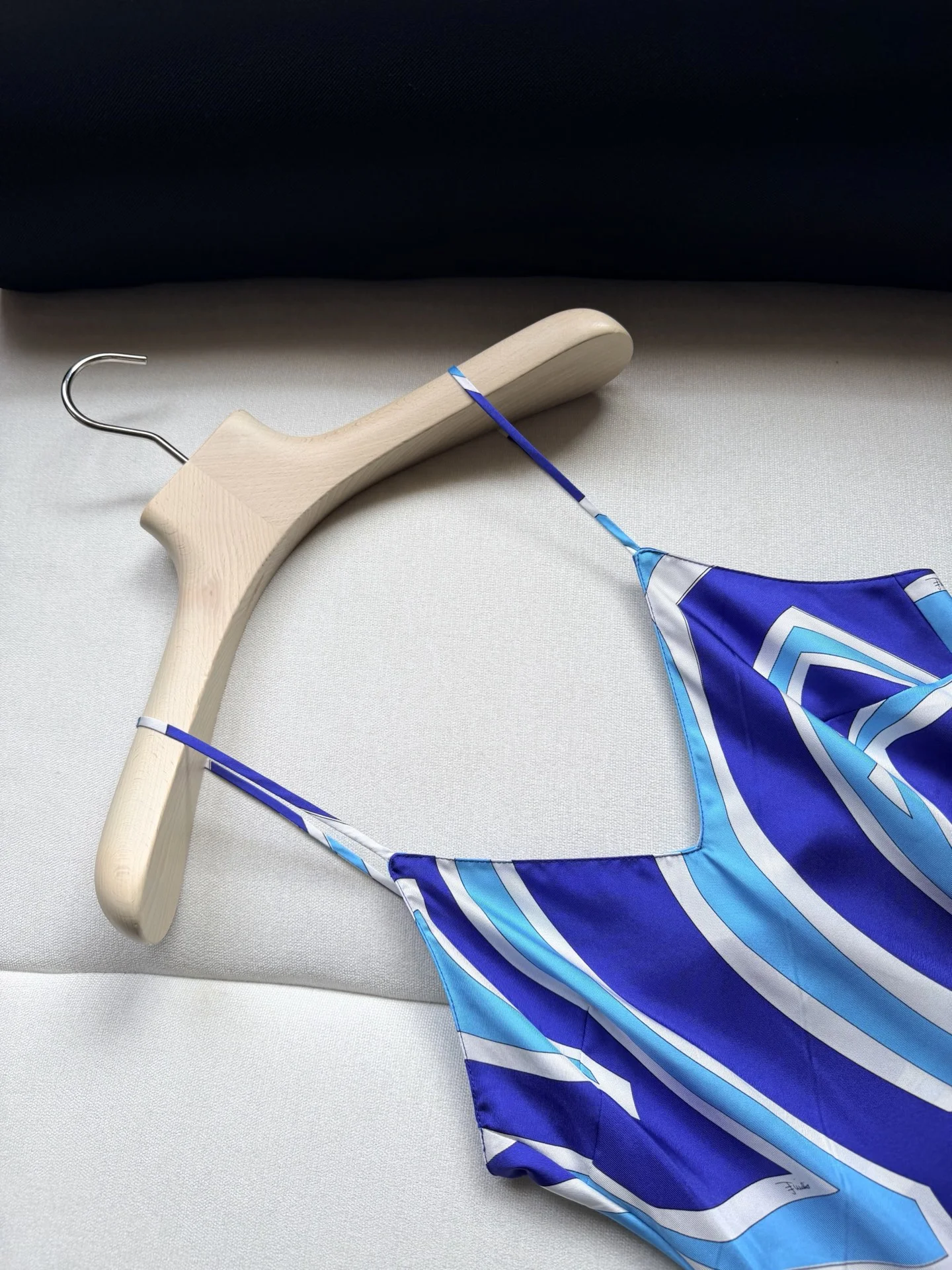 PUCCI Vests Silk Twill Blue-White 36-42 C25202609062416 - Image 2