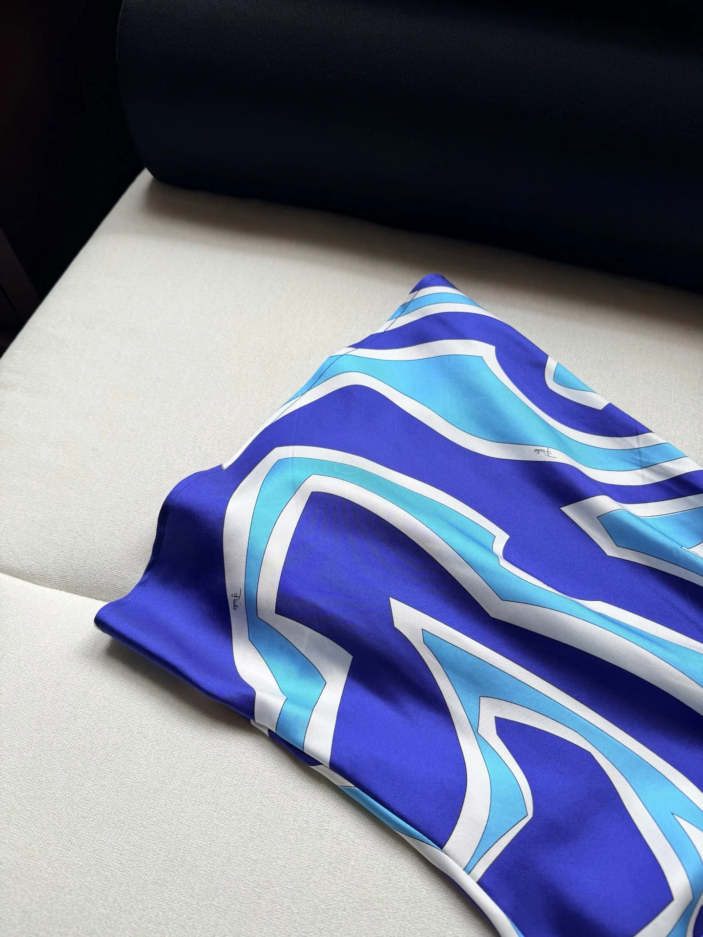 PUCCI Vests Silk Twill Blue-White 36-42 C25202609062416 - Image 6