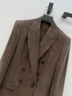 Alternative view of RALPH LAUREN Jackets Cupro Brown S C60202609062710