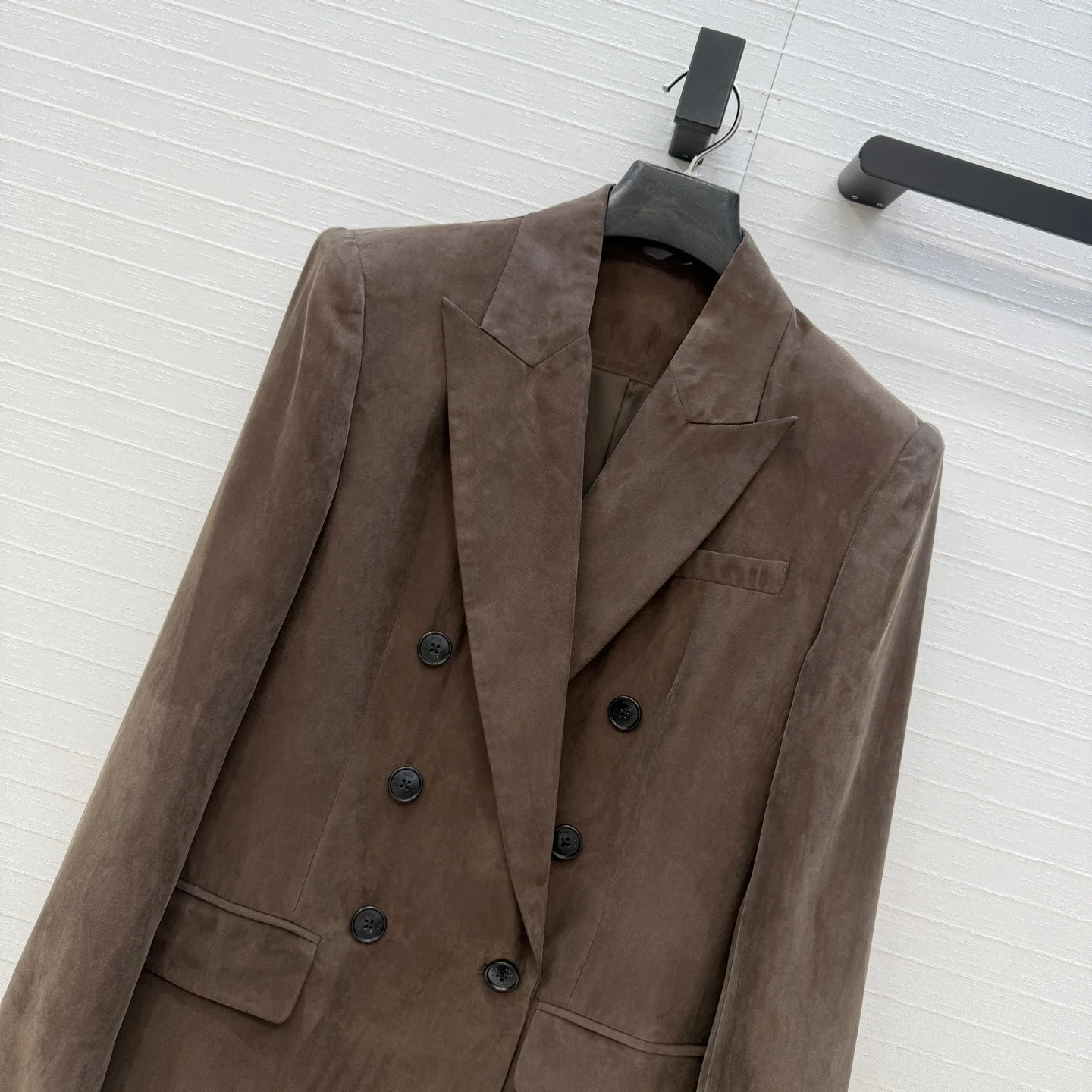 RALPH LAUREN Jackets Cupro Brown S C60202609062710 - Image 2