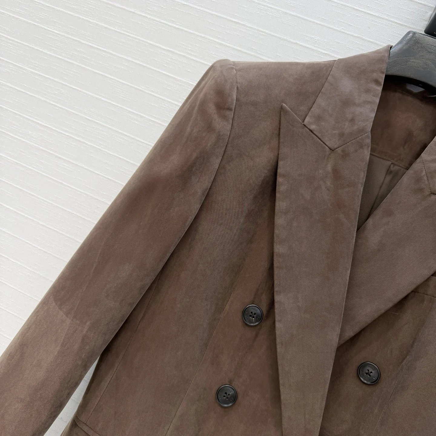 RALPH LAUREN Jackets Cupro Brown S C60202609062710 - Image 3
