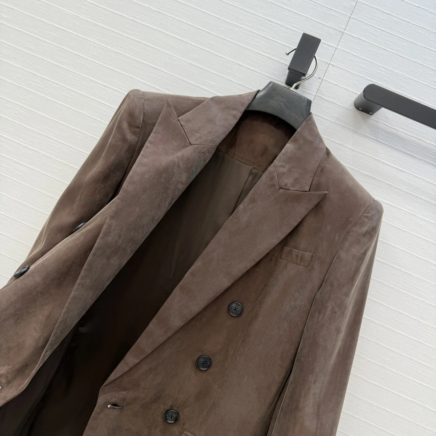 RALPH LAUREN Jackets Cupro Brown S C60202609062710 - Image 6
