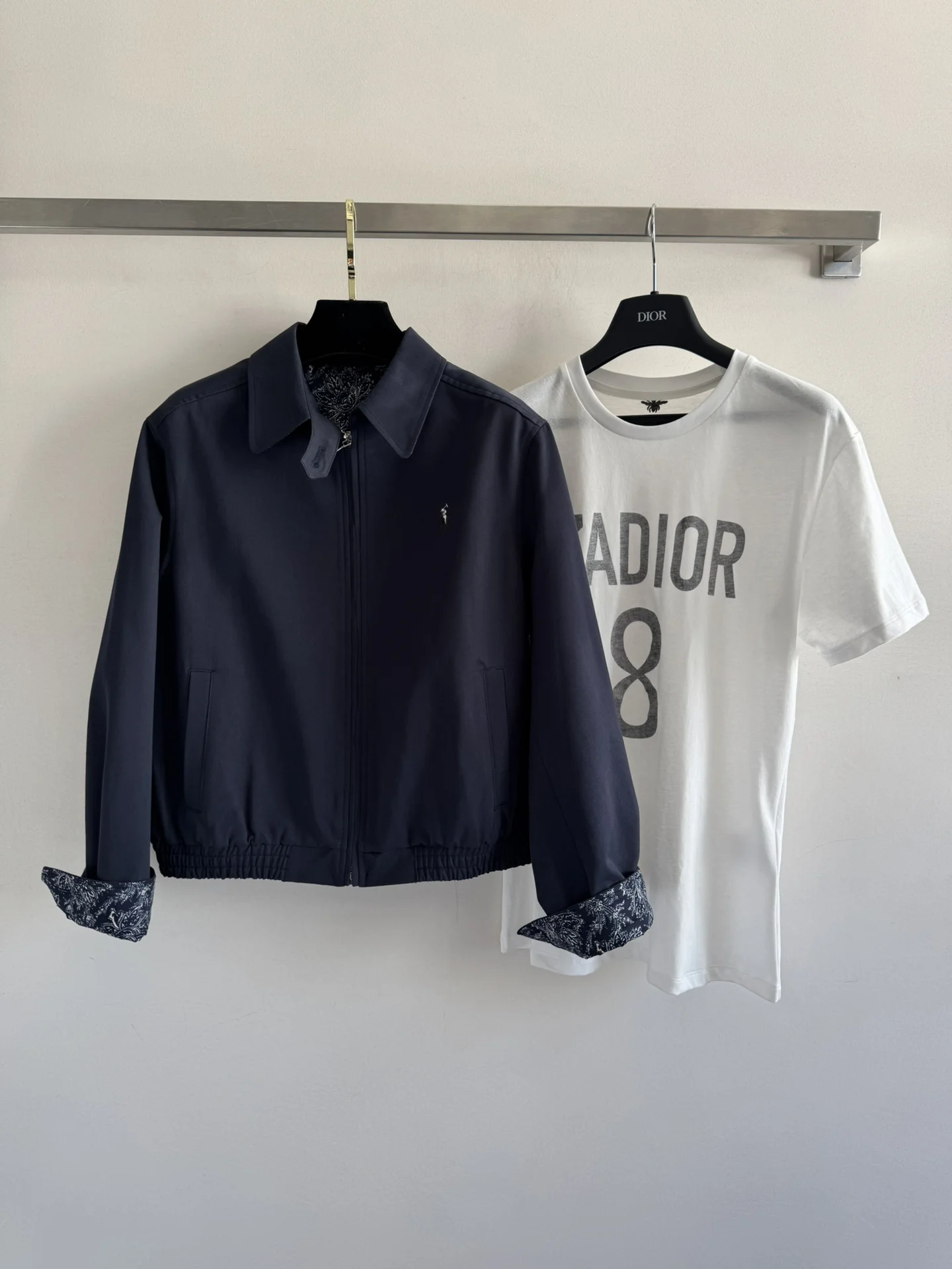 RALPH LAUREN Jackets Navy-White S-L C25202609063031
