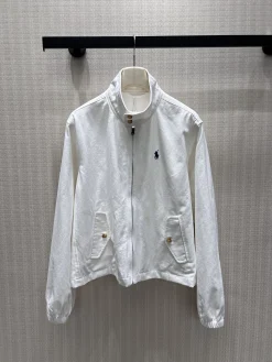 RALPH LAUREN Jackets White-Navy S-L C05202609063192