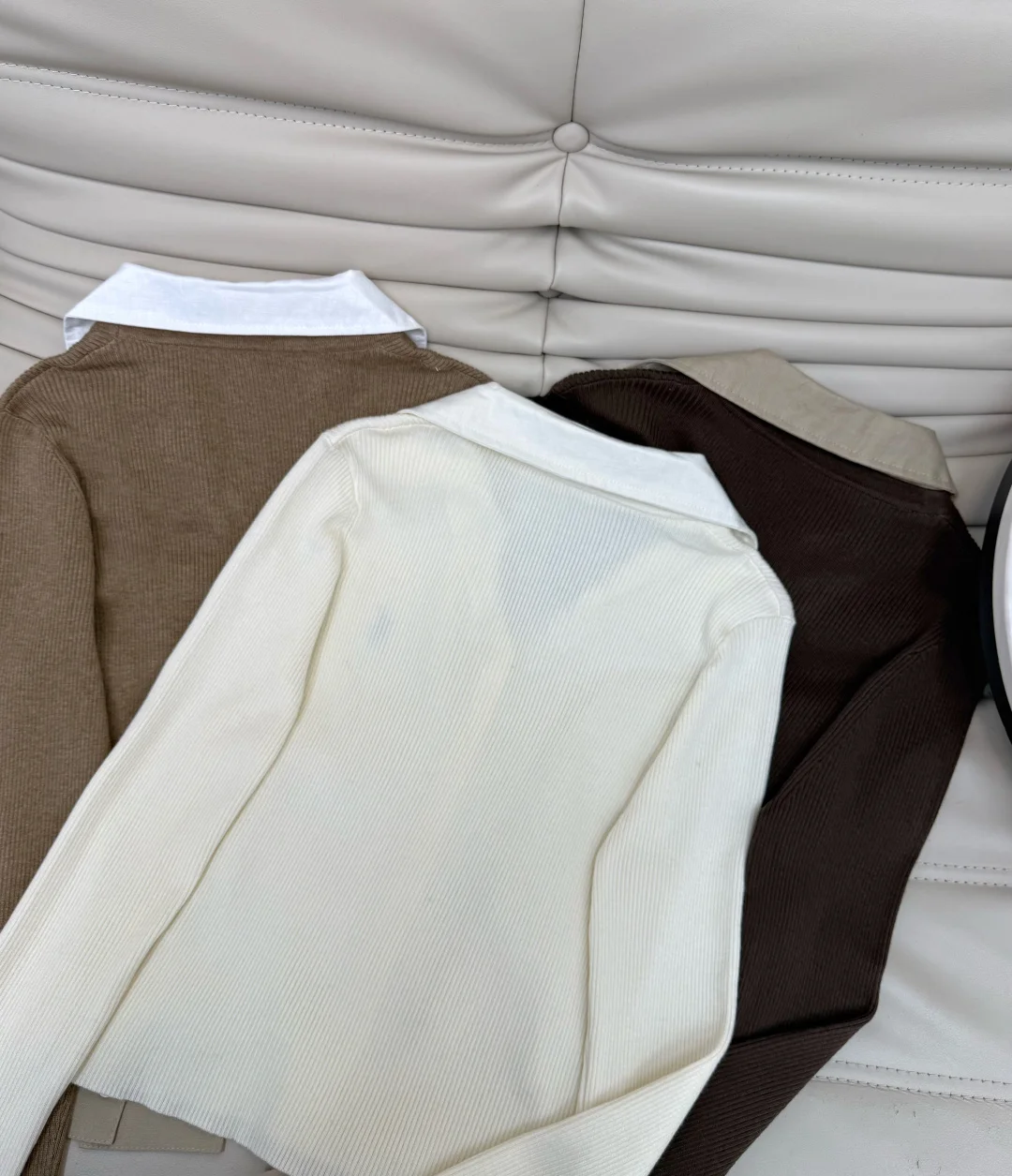 RALPH LAUREN Polos Cream-Brown S-L B70202609063146 - Image 8