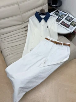 RALPH LAUREN Polos White-Blue-Brown 3 B60202609063145