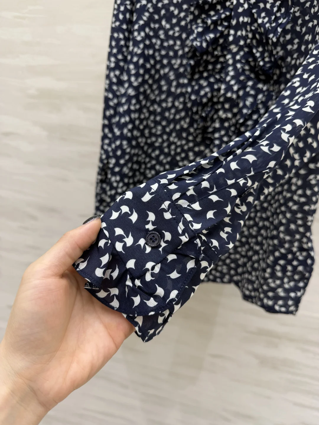 RALPH LAUREN Shirts Silk Navy-White S_M_L D00202609062627 - Image 6