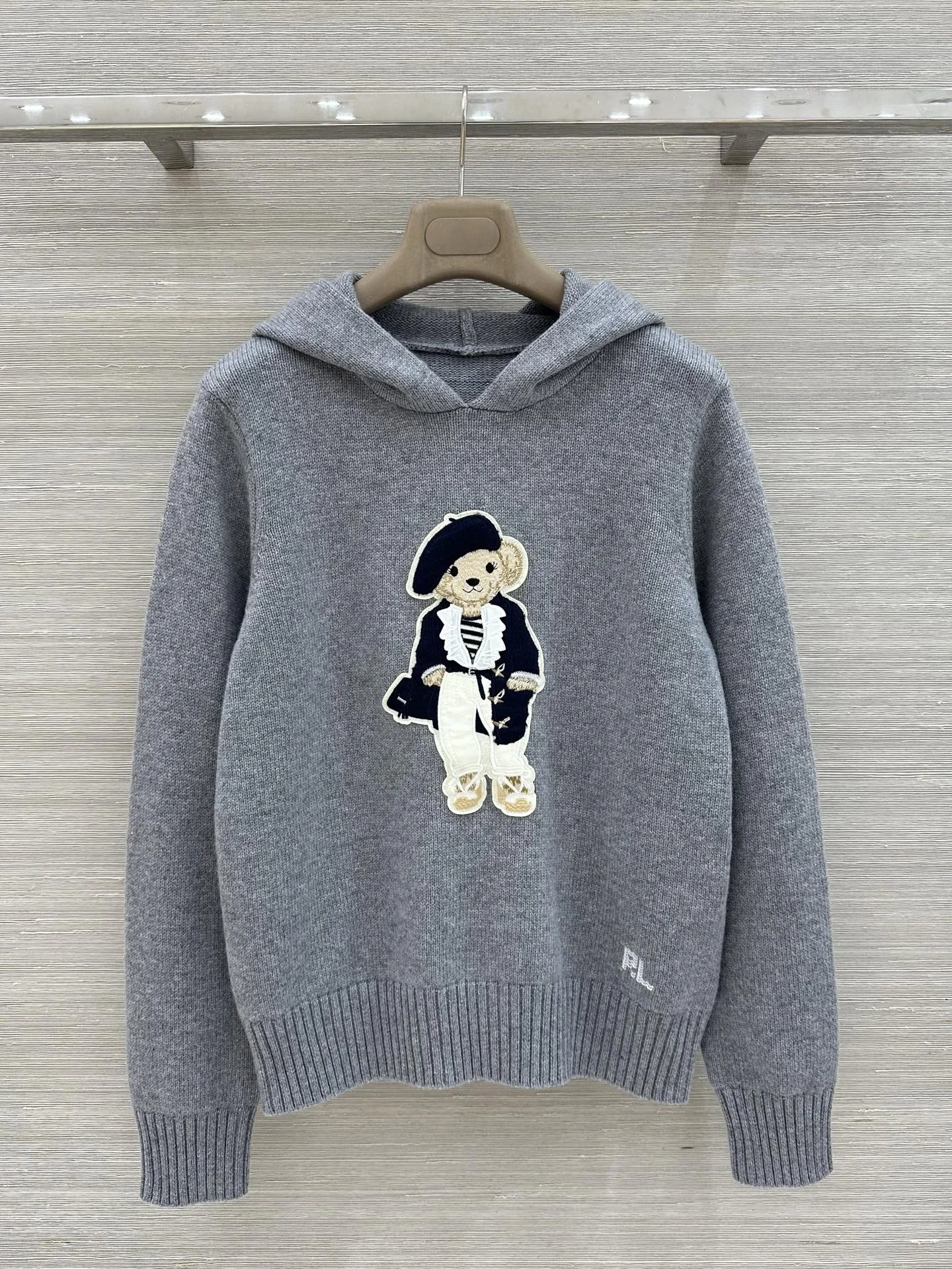 RALPH LAUREN Sweaters Cotton Yarn Grey M B45202609061179