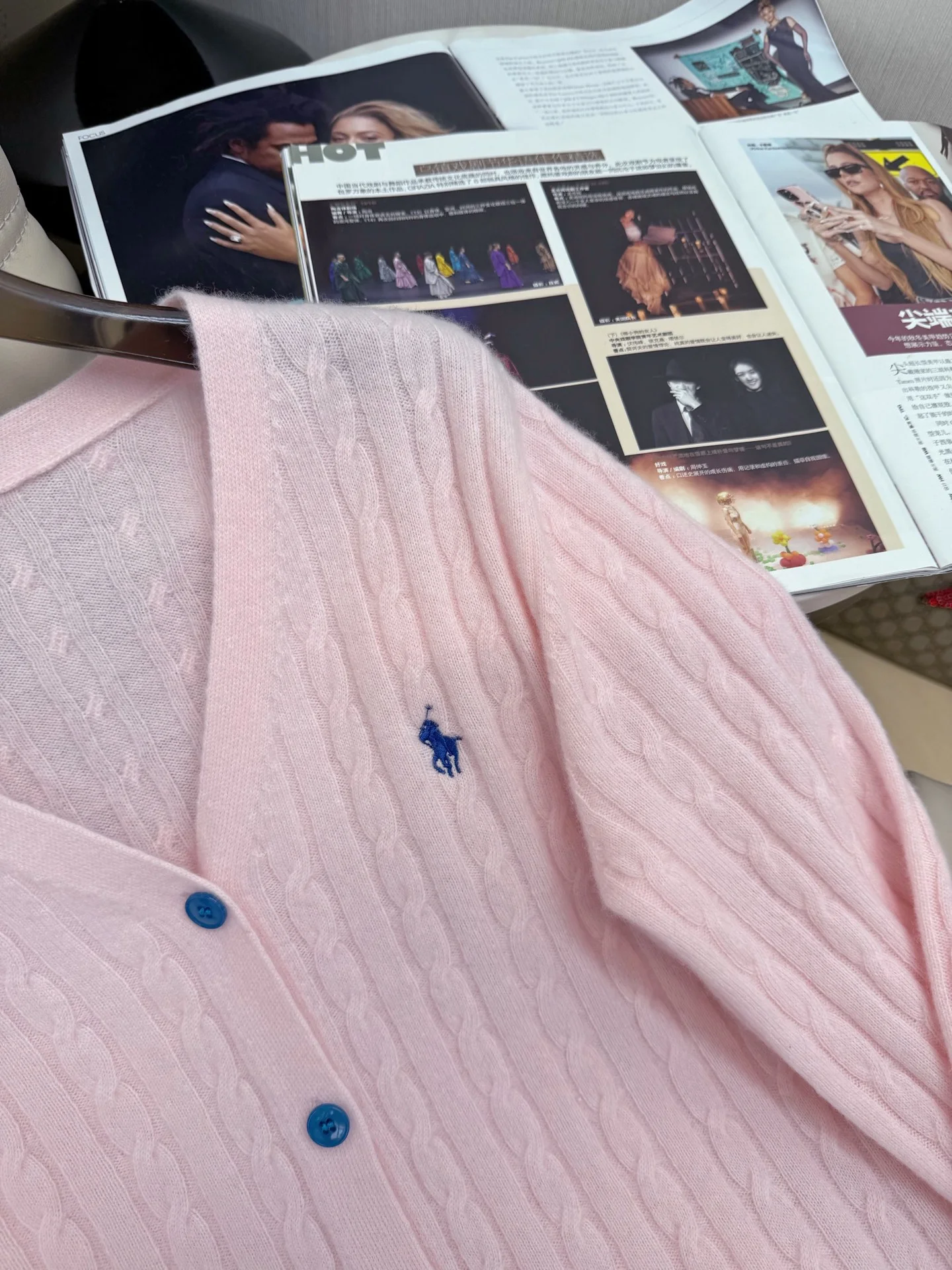RALPH LAUREN Sweaters Pink-Blue S-L B60202609060250 - Image 5