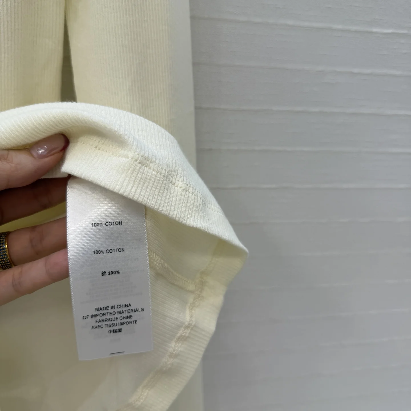RALPH LAUREN T-shirts Cotton Cream S-L B20202609061281 - Image 8