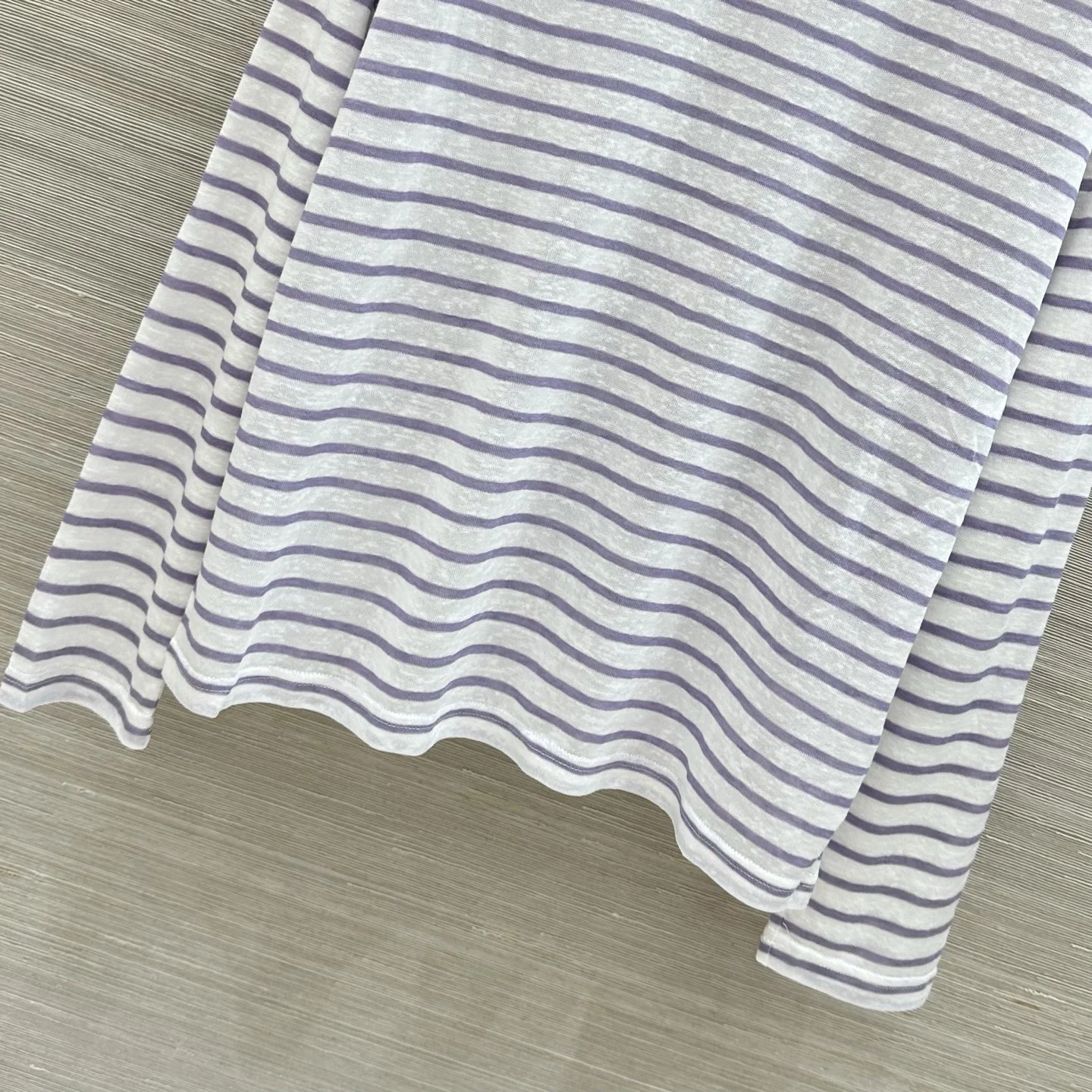 RALPH LAUREN T-shirts Linen Cotton White-Purple S-L A65202609062062 - Image 5