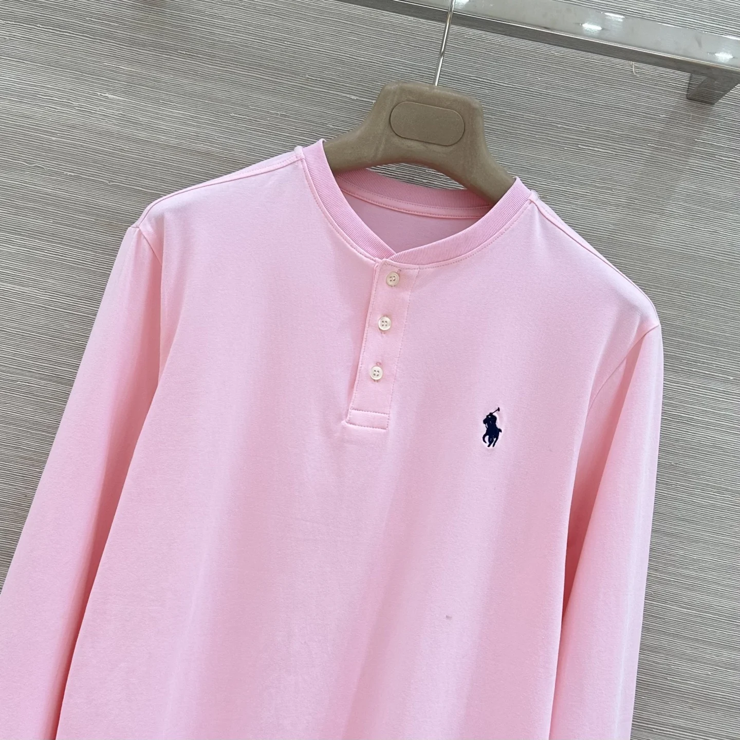 RALPH LAUREN T-shirts Pure Cotton Pink-Navy S-L A70202609062080 - Image 2