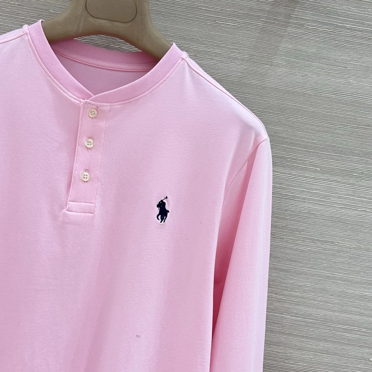 RALPH LAUREN T-shirts Pure Cotton Pink-Navy S-L A70202609062080 - Image 4