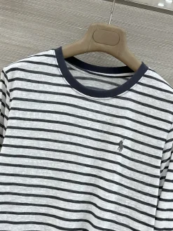 Alternative view of RALPH LAUREN T-shirts White-Black S-L A65202609062061