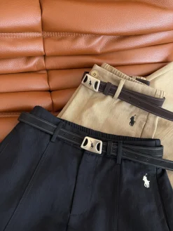 Alternative view of RALPH LAUREN Trousers Black-Khaki S-L B75202609061386