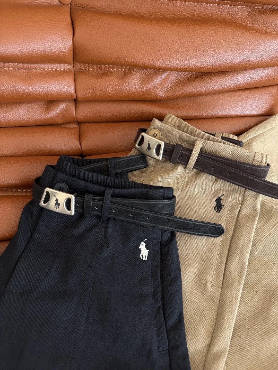 RALPH LAUREN Trousers Black-Khaki S-L B75202609061386 - Image 9