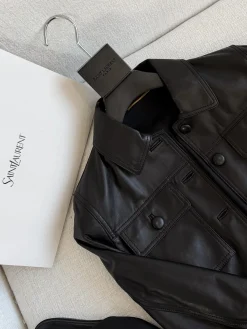 Alternative view of SAINT LAURENT Jackets Black S-L A040202609062004