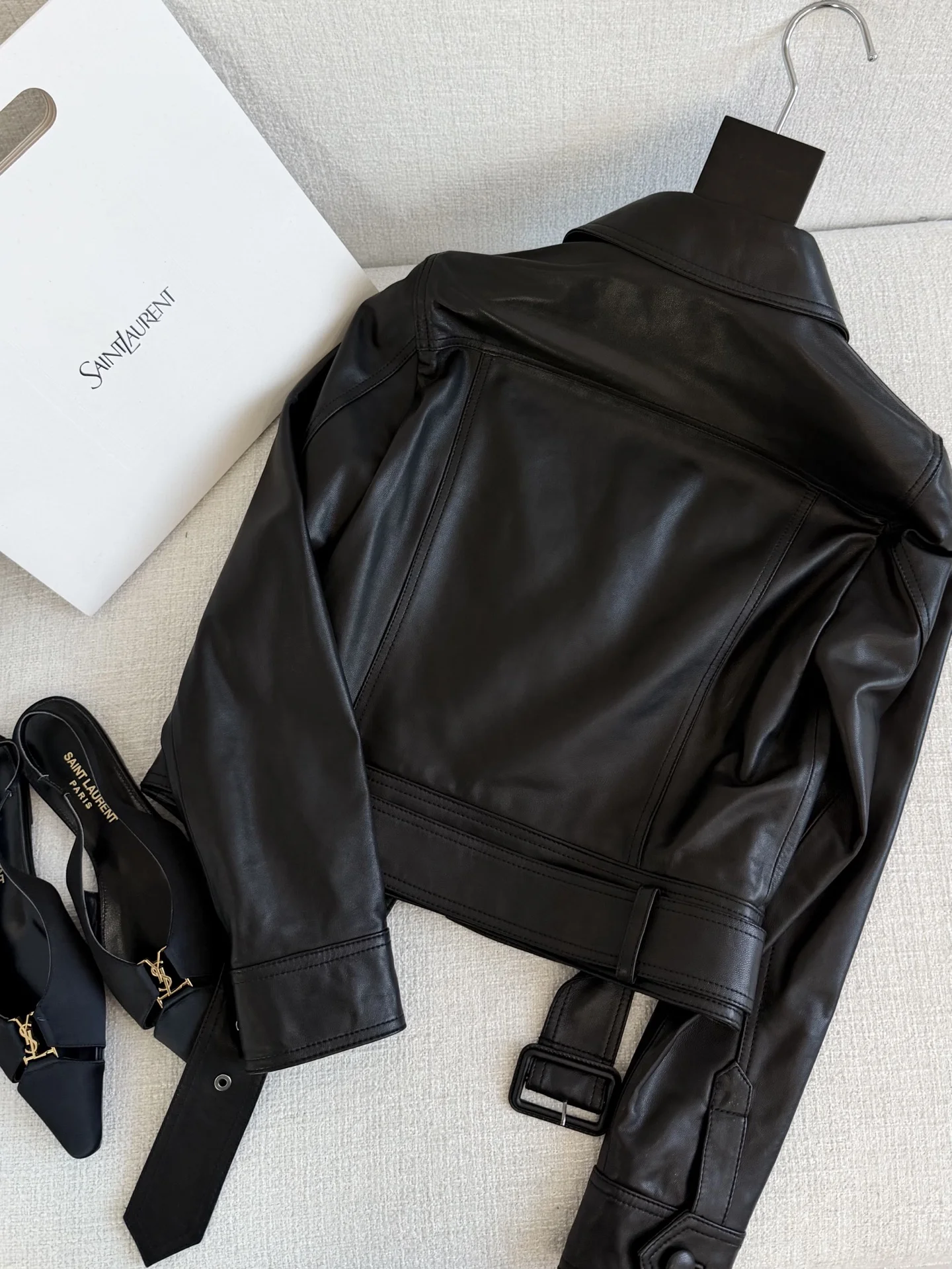 SAINT LAURENT Jackets Black S-L A040202609062004 - Image 8