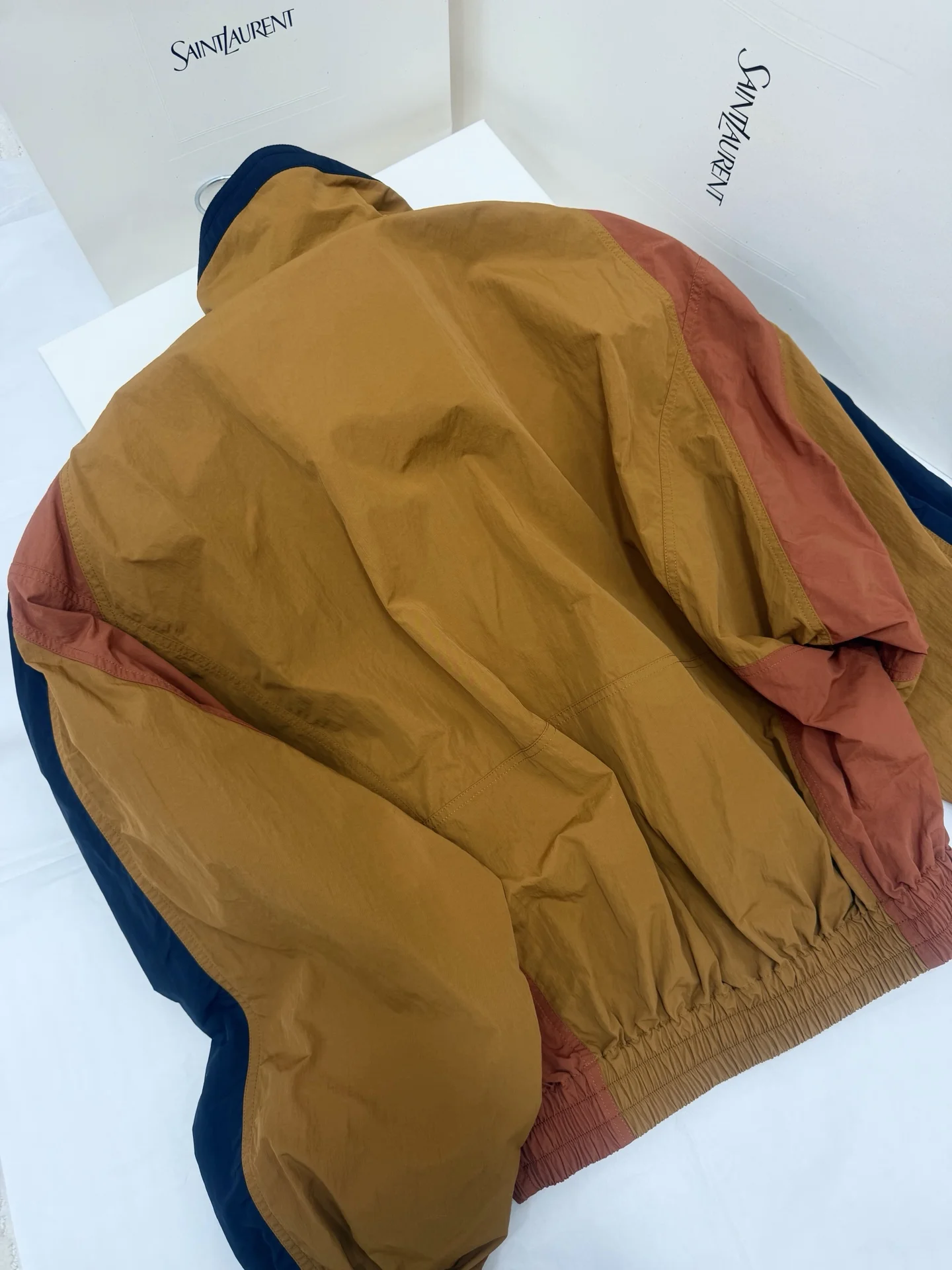 SAINT LAURENT Jackets Brown-Navy S-L E15202609060998 - Image 9
