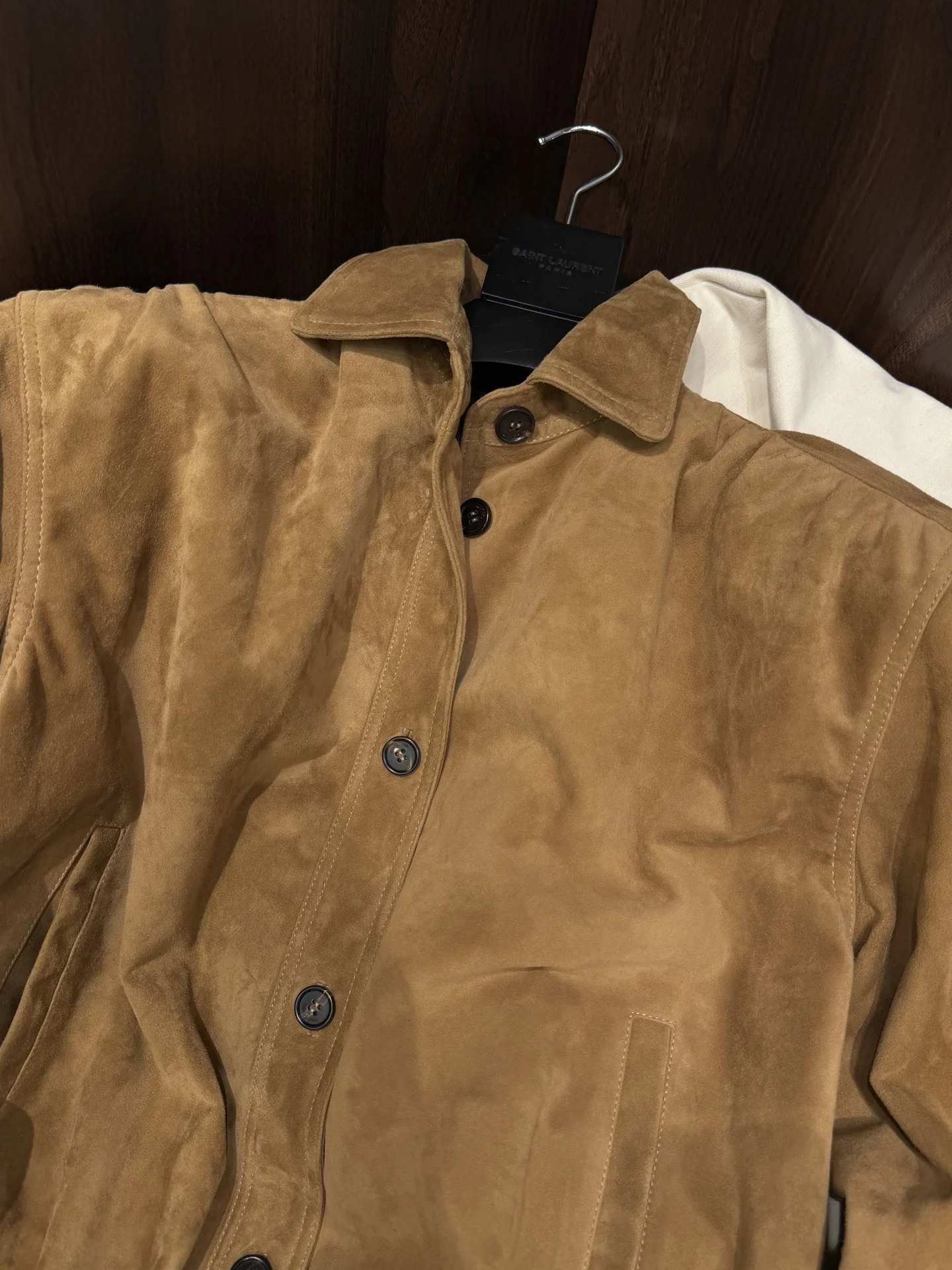 SAINT LAURENT Jackets Brown S-L A250202609063083 - Image 2