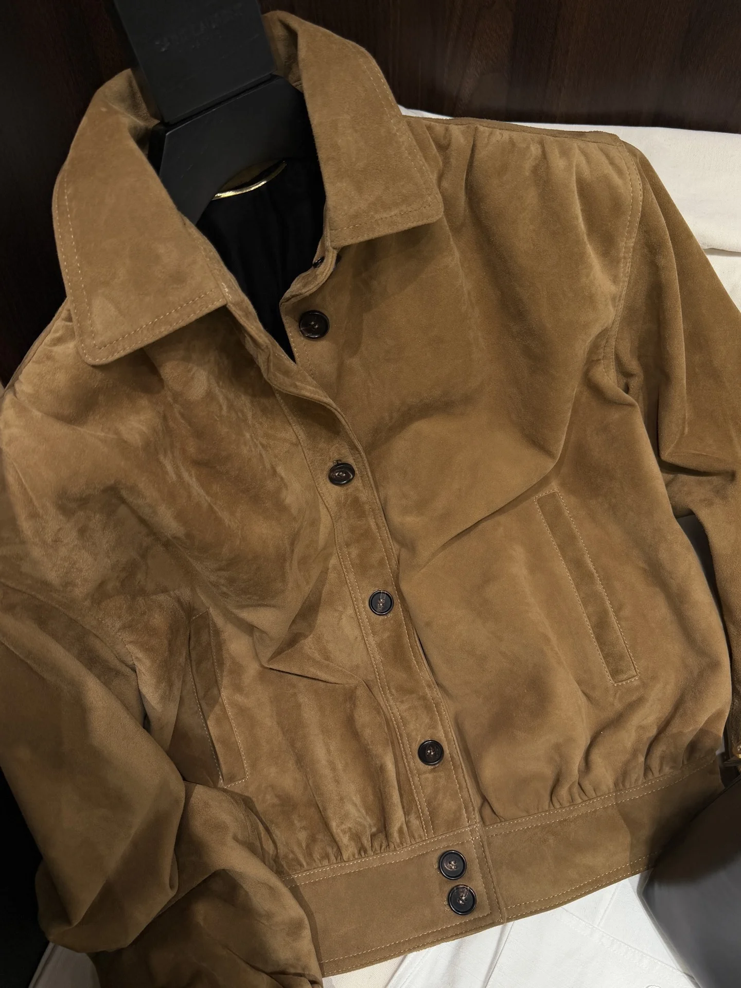 SAINT LAURENT Jackets Brown S-L A250202609063083 - Image 4