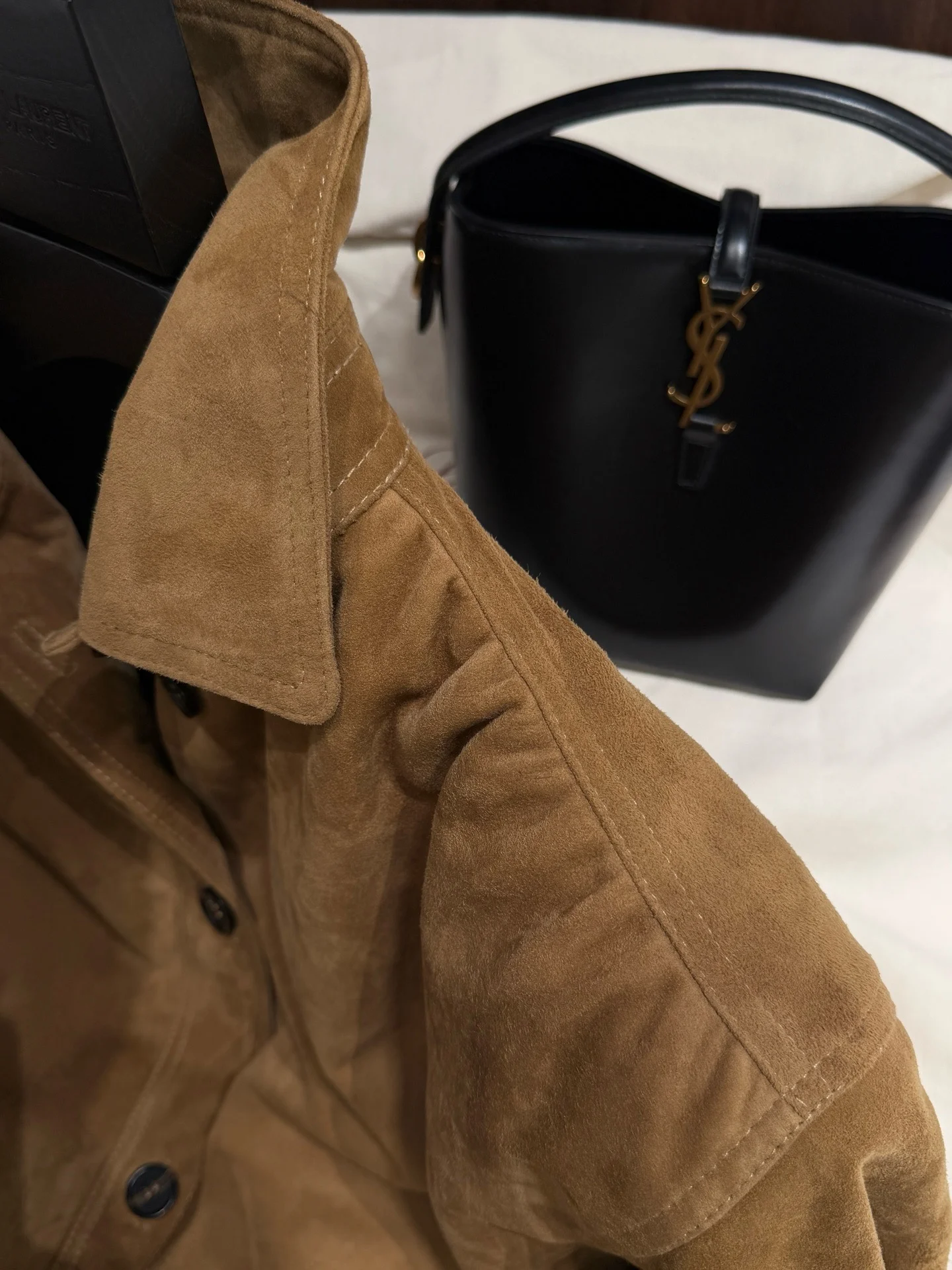 SAINT LAURENT Jackets Brown S-L A250202609063083 - Image 7
